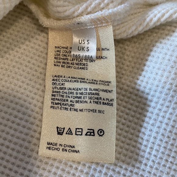 Pilcro Embroidered Thermal Top - Picture 11 of 16